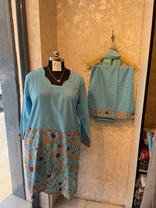 Noori Co-ord Set | Blue